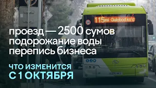 Что изменится в Узбекистане с 1 октября