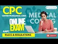 CPC EXAM FROM HOME II ONLINE AAPC EXAM II ONLINE CPC EXAM PATTERN