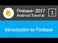 Android Studio Firebase Backend Tutorial - Introduction To Firebase Service