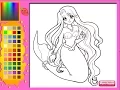 Mermaid Coloring Pages For Kids - Mermaid Coloring Pages