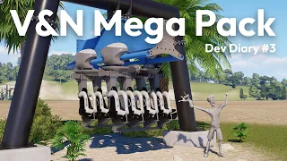 V N Mega Pack Development Diary Inverted Coaster Planet Coaster 2