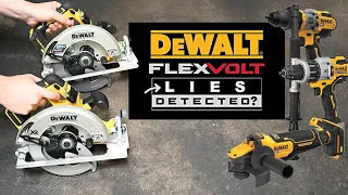 Investigating the Biggest Lie in Power Tools DeWALT s Flexvolt Advantage v Power Detect