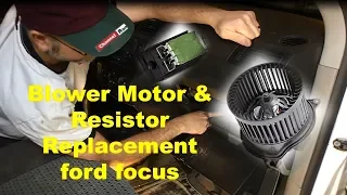 Blower Motor Resistor Replacement 06 Ford Focus
