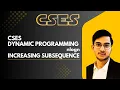 Increasing Subsequence II CSES PROBLEM Dynamic Programming C Implementation