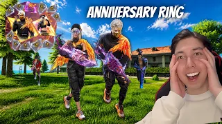 Anniversary Ring in Free Fire... Getting all the items in Luck Royale  - Mehdix