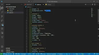 Minion Eyes Follow Mouse HTML CSS JAVASCRIPT