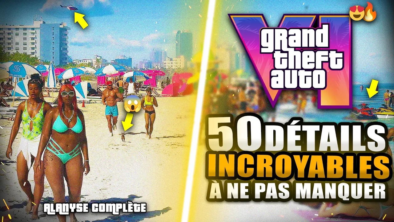 GTA 6 : 50 Détails INCROYABLES que vous n'avez PAS VU dans le Trailer ???? !! (Analyse du Trailer)