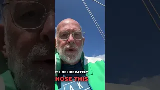 24 knots off the bow!  Rocks 50 meters astern.  Hope the bow lines hold! #boatlife