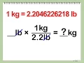 convert kilos to pounds