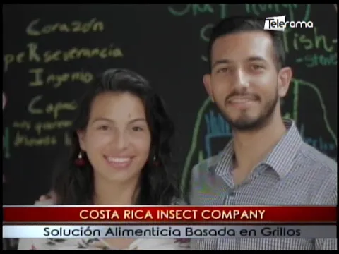 Costa Rica Insect Company solución alimenticia basada en grillos