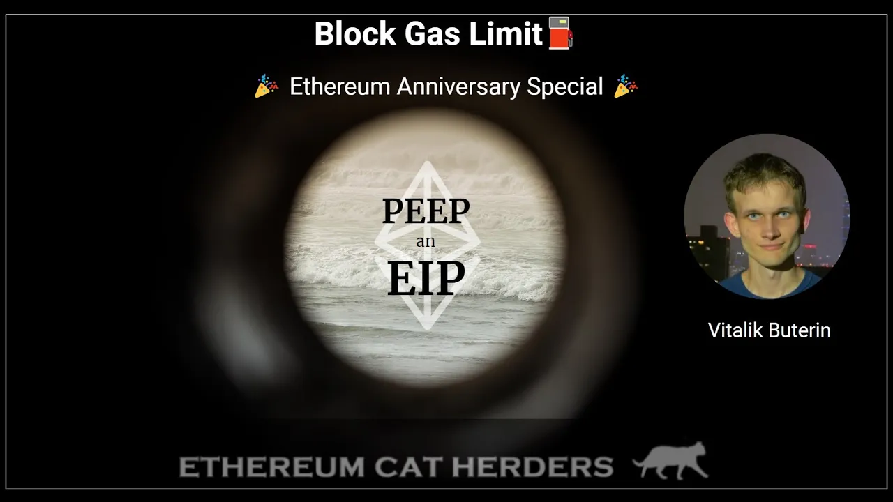 PEEPanEIP #42: Block gas limit with Vitalik Buterin