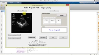 Steganography using Matlab Project with Source Code