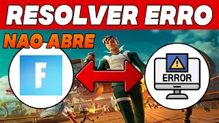 FORTNITE NÃO ABRE! - Como Resolver Erro do Fortnite Não Abre no PC 2025