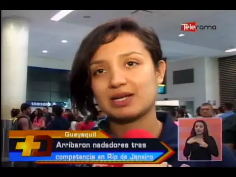 Arribaron nadadores tras competencia en Río de Janeiro