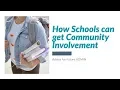 How Schools can get Community Involvement
