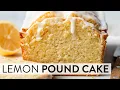 Iced Lemon Pound Cake Sally s Baking