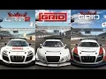 GRID 2019 vs GRID 2 vs GRID Autosport Direct Comparison