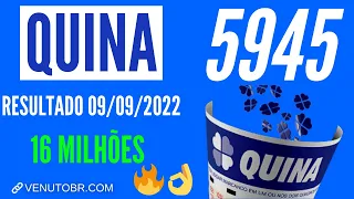 ???? Resultado Quina 5945