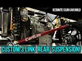 EP33 - Custom Golf Cart Bolt on 3 Link Rear Long Travel Suspension for our Ultimate Club Car Build