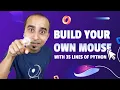 Create A Virtual Mouse Using 35 Lines of python Python Project AI Powered Mouse open cv