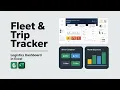 Fleet Management Excel Dashboard for Logistics Trip Analysis - Track Expenses Trips Cargo