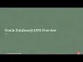 Provisioning Autonomous Database in Oracle Database AWS