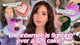 TikTok Bakers Are MAD Over a 25 Walmart Cake