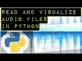 Read and Visualize Files in Python librosa module