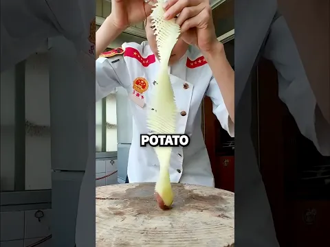 He will become a MILLIONAIRE by cutting potatoes!