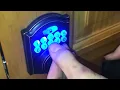 CHANGING passcode for electronic keypad deadbolt defiant castle reprogramming electronic code