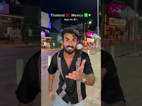 Night life in mexico 😍⚡️| #romankhan #youtubeshorts