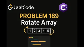 LeetCode 189 Rotate Array C Solution In-Place Manipulation