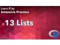 R Tutorial 13 Lists