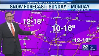 Extreme Cold Warning Timeline for dangerous conditions in Massachusetts