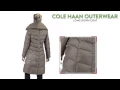 Cole Haan Outerwear Long Down Coat - Oversized Collar For Women