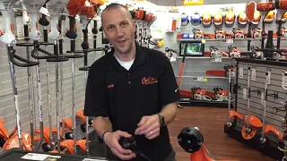 How to rewind your Stihl trimmer equipped with the AutoCut 25-2