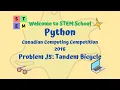 Python - Canadian Computing Competition 2016