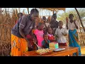 Download Lagu Baking Cake with No Oven for  a big Celebration#Cooking a special meal in an African Village