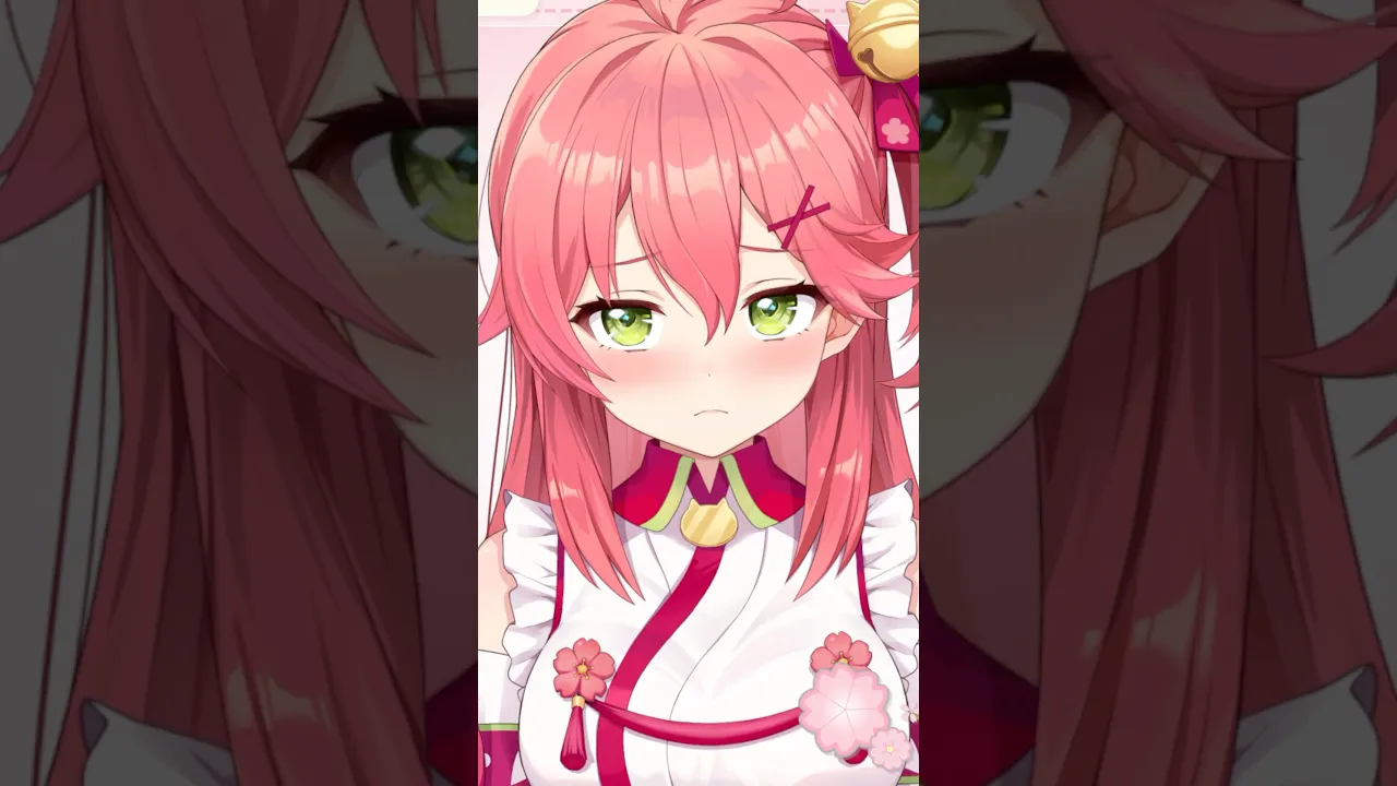 さくらみこ2D化❣️次はいつ会えるかな❓?? #さくらみこ2D初配信 #エイプリルフール #vtuber #shorts