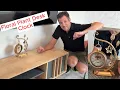 VIVIFLYSE Vintage Gold Floral Desk Clock