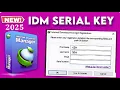 How to Register IDM Serial Key solution 2025 | IDM Trial Period is Over Solution | 2025