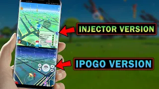 Play IPogo And PGSharp on Same Smartphone Pokemon Go Get Split Screen Mod Pokemon Go New Version