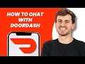 How to Chat with DoorDash