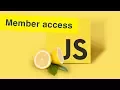 Javascript Tutorial Member Access Operator Ep 14