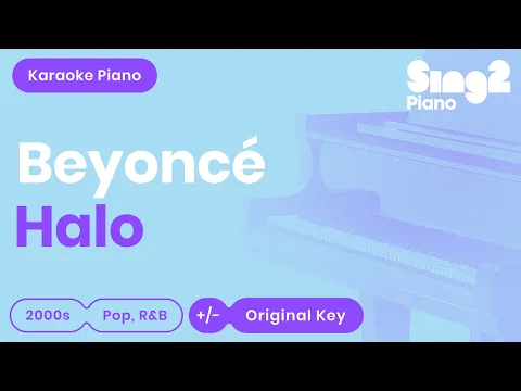 Download MP3 Beyoncé - Halo (Piano Karaoke)