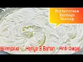 Lagu Cara Mudah Membuat Buttercream Mentega Kuning || Hanya Pakai 3 Bahan Saja || Simple, Ekonomis