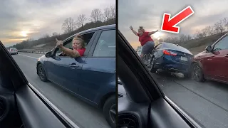 When Dumb Karen Drivers Get What They Deserve!