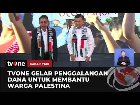tvOne Bersama PMI Gelar Doa Bersama dan Penggalangan Dana untuk Palestina