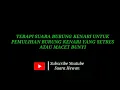 Lagu TERAPI SUARA BURUNG KENARI UNTUK PEMULIHAN BURUNG KENARI YANG SETRES ATAU MACET BUNYI !!!
