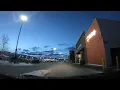 Drive to the Fred Meyer Gas Station Walmart - Anchorage Alaska